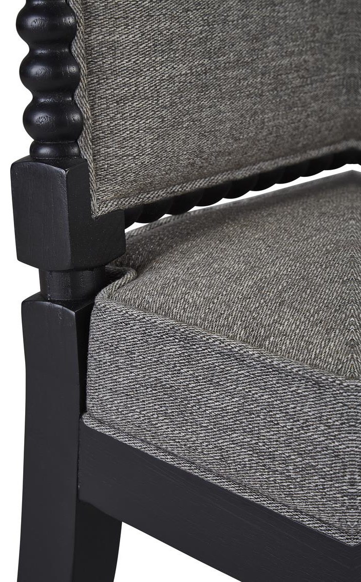 Furniture Classics Dining Chairs 20369B Sara Dining Chair with Black